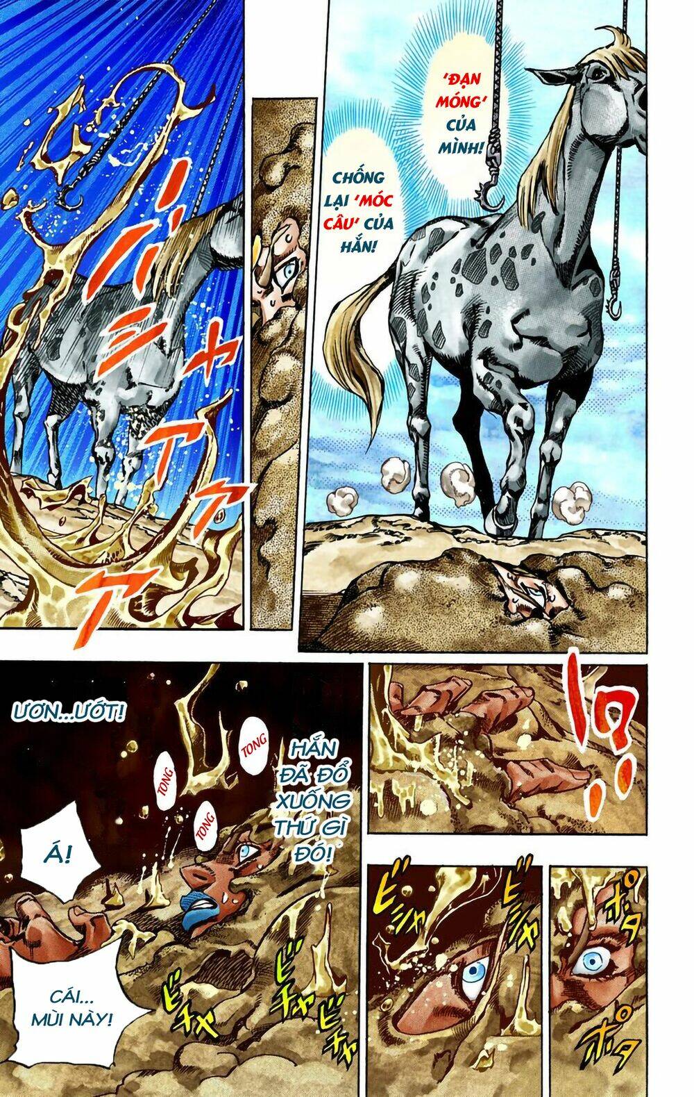 cuộc phiêu lưu bí ẩn phần 7: steel ball run chapter 27: răng nanh ( tusk ) phần 3 - Next chapter 28: scary monsters phần 1