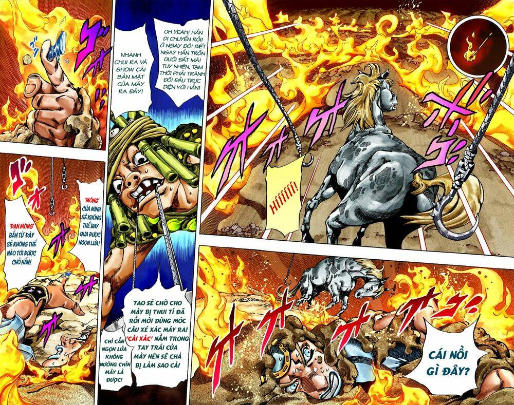 cuộc phiêu lưu bí ẩn phần 7: steel ball run chapter 27: răng nanh ( tusk ) phần 3 - Next chapter 28: scary monsters phần 1