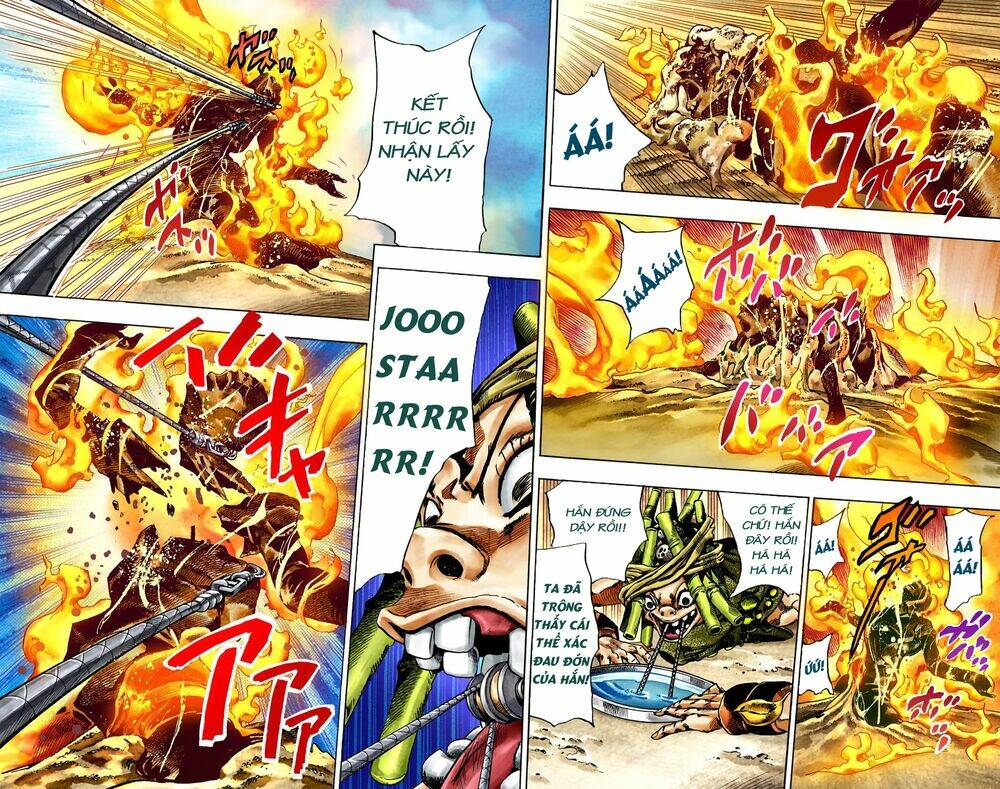 cuộc phiêu lưu bí ẩn phần 7: steel ball run chapter 27: răng nanh ( tusk ) phần 3 - Next chapter 28: scary monsters phần 1