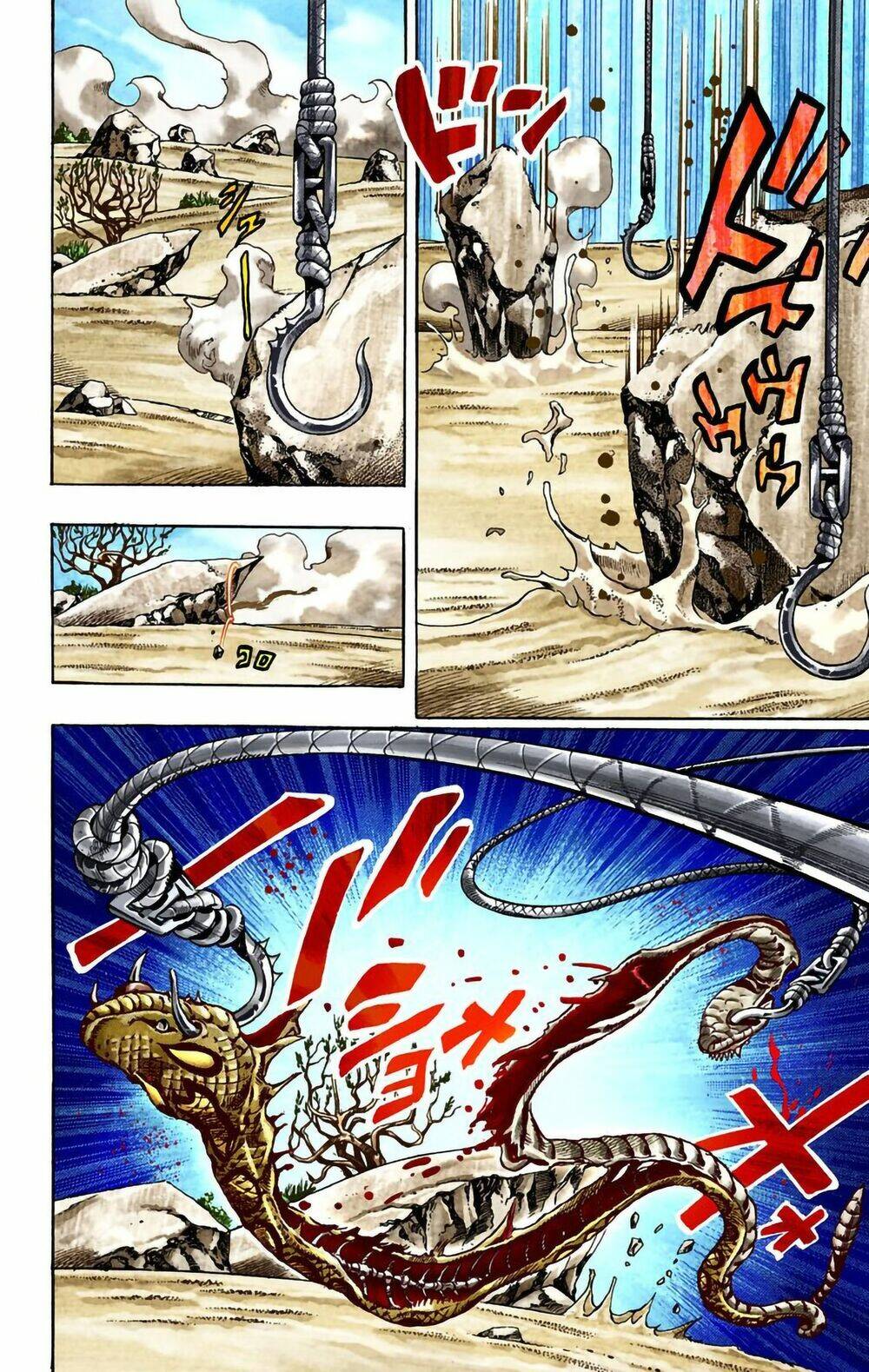 cuộc phiêu lưu bí ẩn phần 7: steel ball run chapter 27: răng nanh ( tusk ) phần 3 - Next chapter 28: scary monsters phần 1