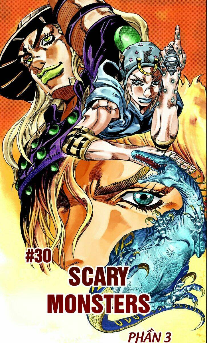 cuộc phiêu lưu bí ẩn phần 7: steel ball run chapter 30: - scary monsters phần 3 - Next Chapter 31