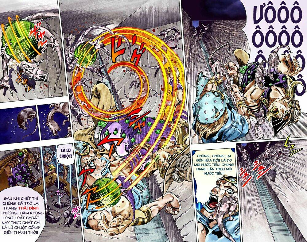 cuộc phiêu lưu bí ẩn phần 7: steel ball run chapter 30: - scary monsters phần 3 - Next Chapter 31