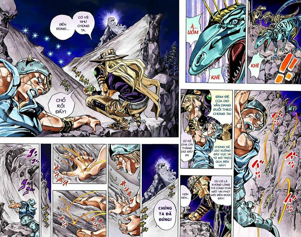 cuộc phiêu lưu bí ẩn phần 7: steel ball run chapter 30: - scary monsters phần 3 - Next Chapter 31