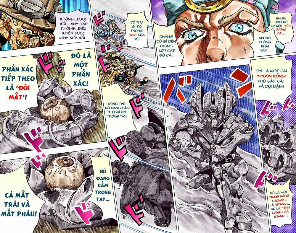 cuộc phiêu lưu bí ẩn phần 7: steel ball run chapter 30: - scary monsters phần 3 - Next Chapter 31