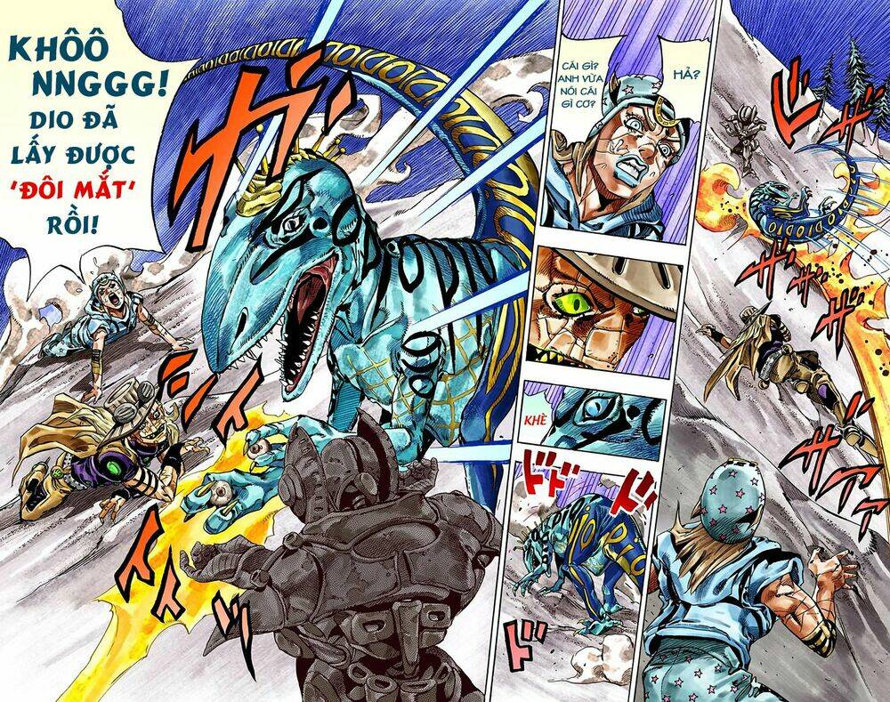 cuộc phiêu lưu bí ẩn phần 7: steel ball run chapter 30: - scary monsters phần 3 - Next Chapter 31