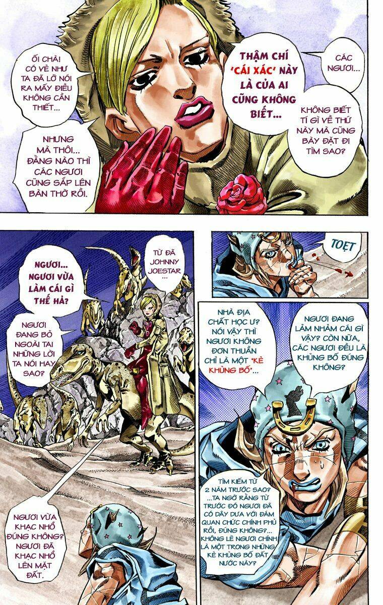 cuộc phiêu lưu bí ẩn phần 7: steel ball run Chapter 31 - Next chapter 32: Đích đến chặng 3 - thành phố canon