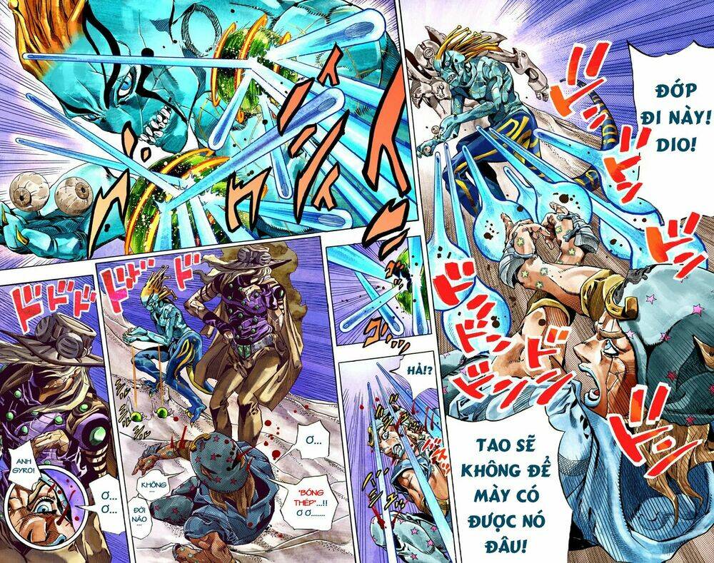 cuộc phiêu lưu bí ẩn phần 7: steel ball run Chapter 31 - Next chapter 32: Đích đến chặng 3 - thành phố canon