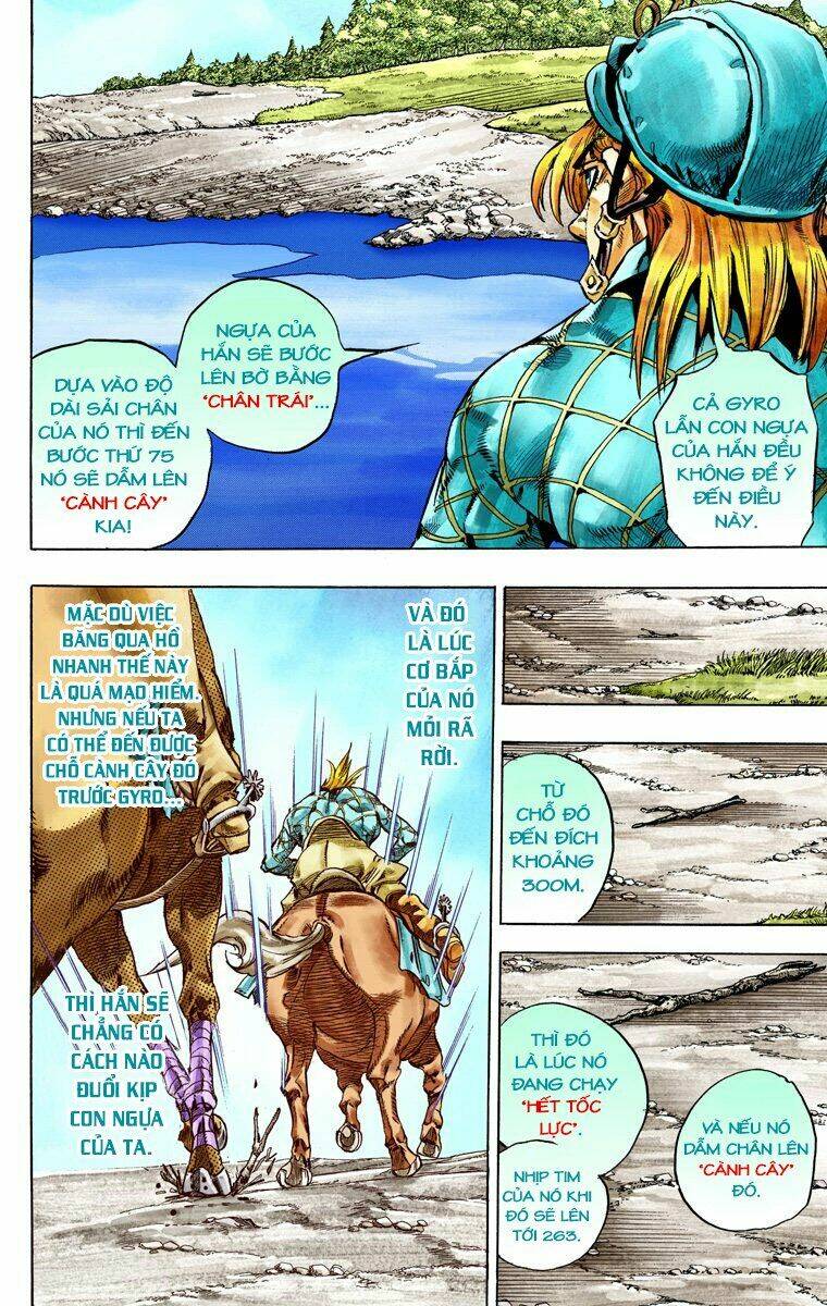 cuộc phiêu lưu bí ẩn phần 7: steel ball run chapter 32: Đích đến chặng 3 - thành phố canon - Next chapter 33: thế giới của người đàn ông đích thực - phần 1