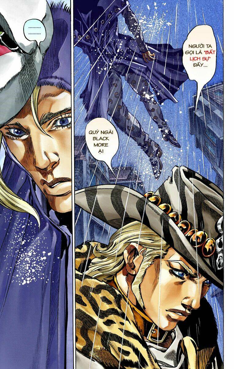 cuộc phiêu lưu bí ẩn phần 7: steel ball run chapter 37: bia mộ xanh phần 2 - Next chapter 38: catch the rainbow phần 1