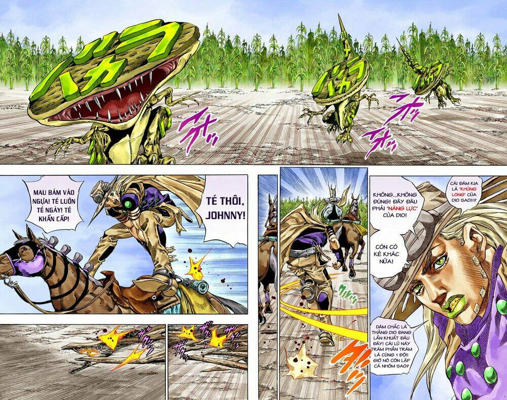 cuộc phiêu lưu bí ẩn phần 7: steel ball run chapter 41: slient way phần 2 - Next chapter 42: slient way phần 3