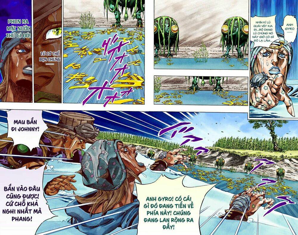 cuộc phiêu lưu bí ẩn phần 7: steel ball run chapter 43: slient way phần 4 - Next chapter 44