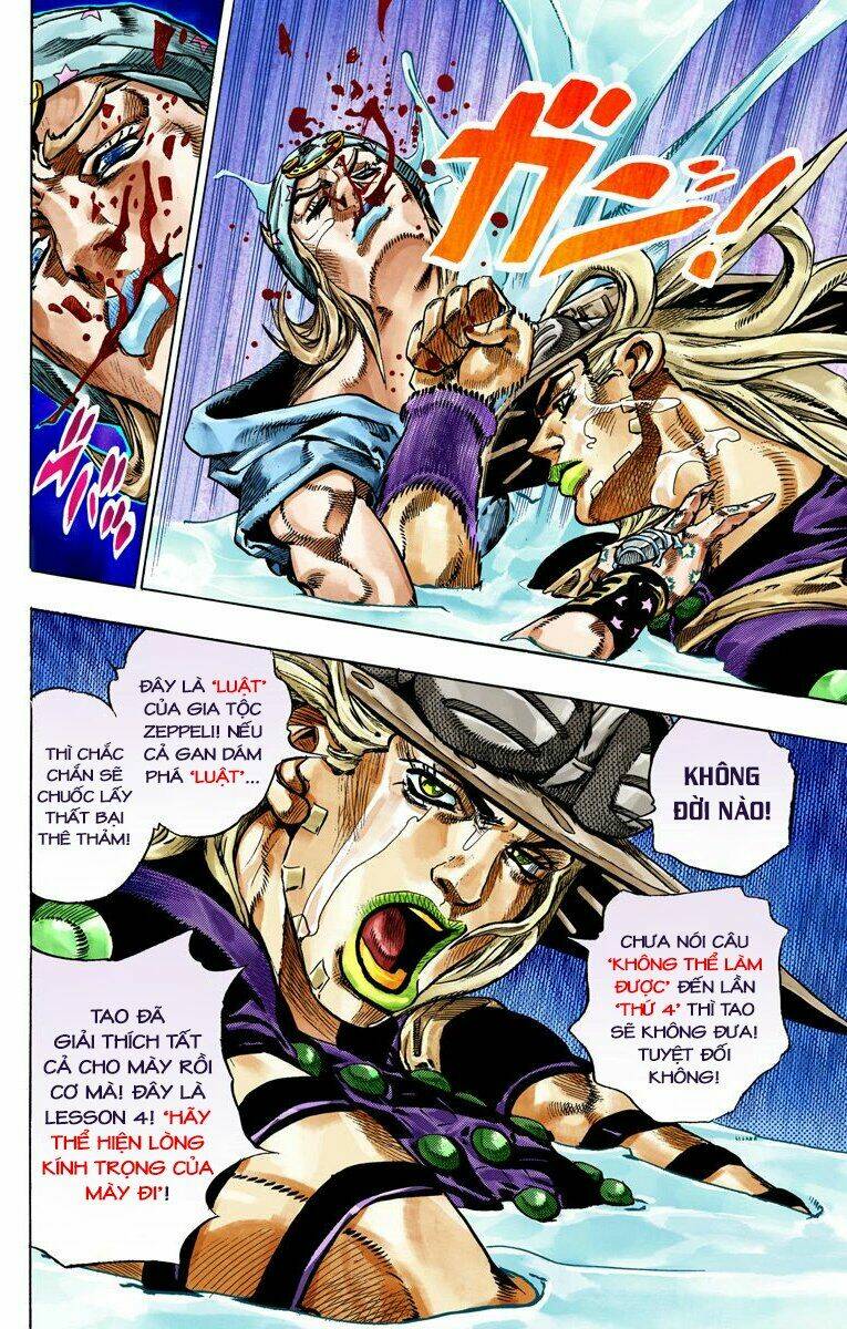 cuộc phiêu lưu bí ẩn phần 7: steel ball run chapter 43: slient way phần 4 - Next chapter 44