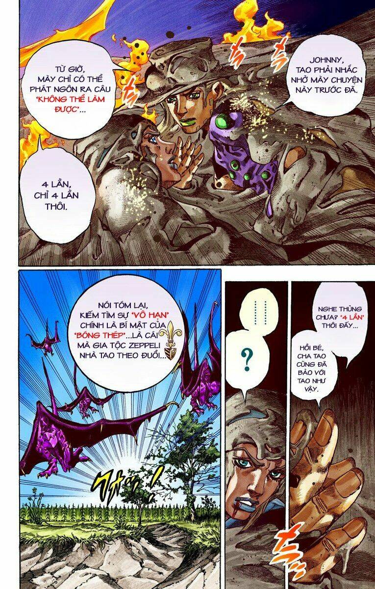 cuộc phiêu lưu bí ẩn phần 7: steel ball run chapter 43: slient way phần 4 - Next chapter 44