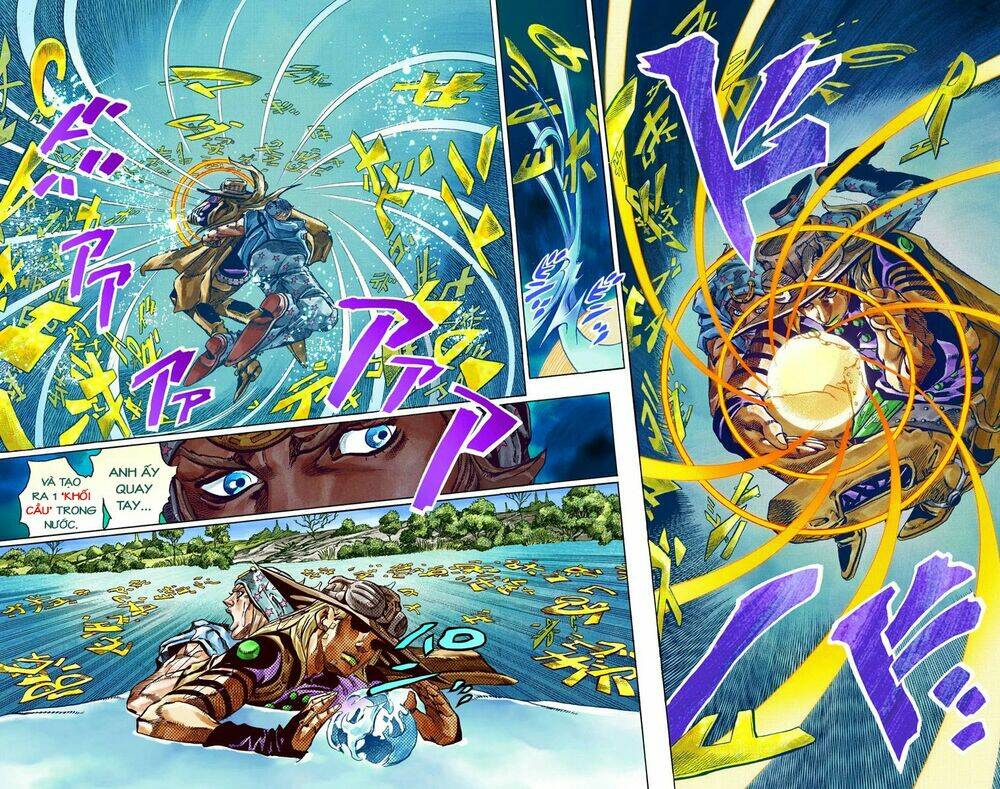 cuộc phiêu lưu bí ẩn phần 7: steel ball run chapter 43: slient way phần 4 - Next chapter 44