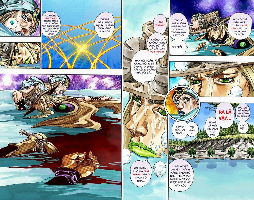 cuộc phiêu lưu bí ẩn phần 7: steel ball run chapter 43: slient way phần 4 - Next chapter 44