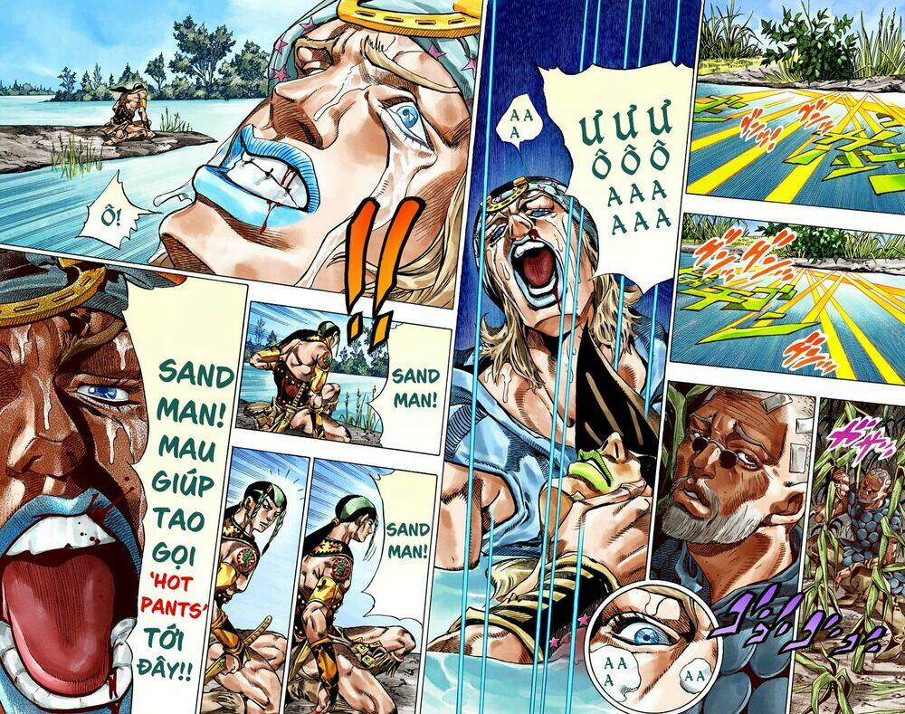 cuộc phiêu lưu bí ẩn phần 7: steel ball run chapter 43: slient way phần 4 - Next chapter 44