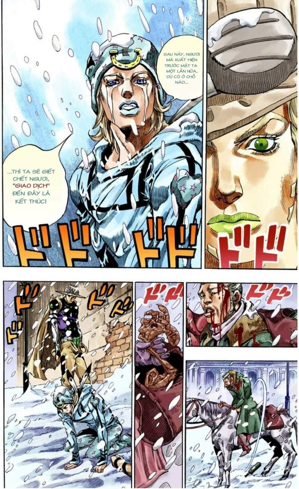 cuộc phiêu lưu bí ẩn phần 7: steel ball run chapter 48 - Next Chapter 49