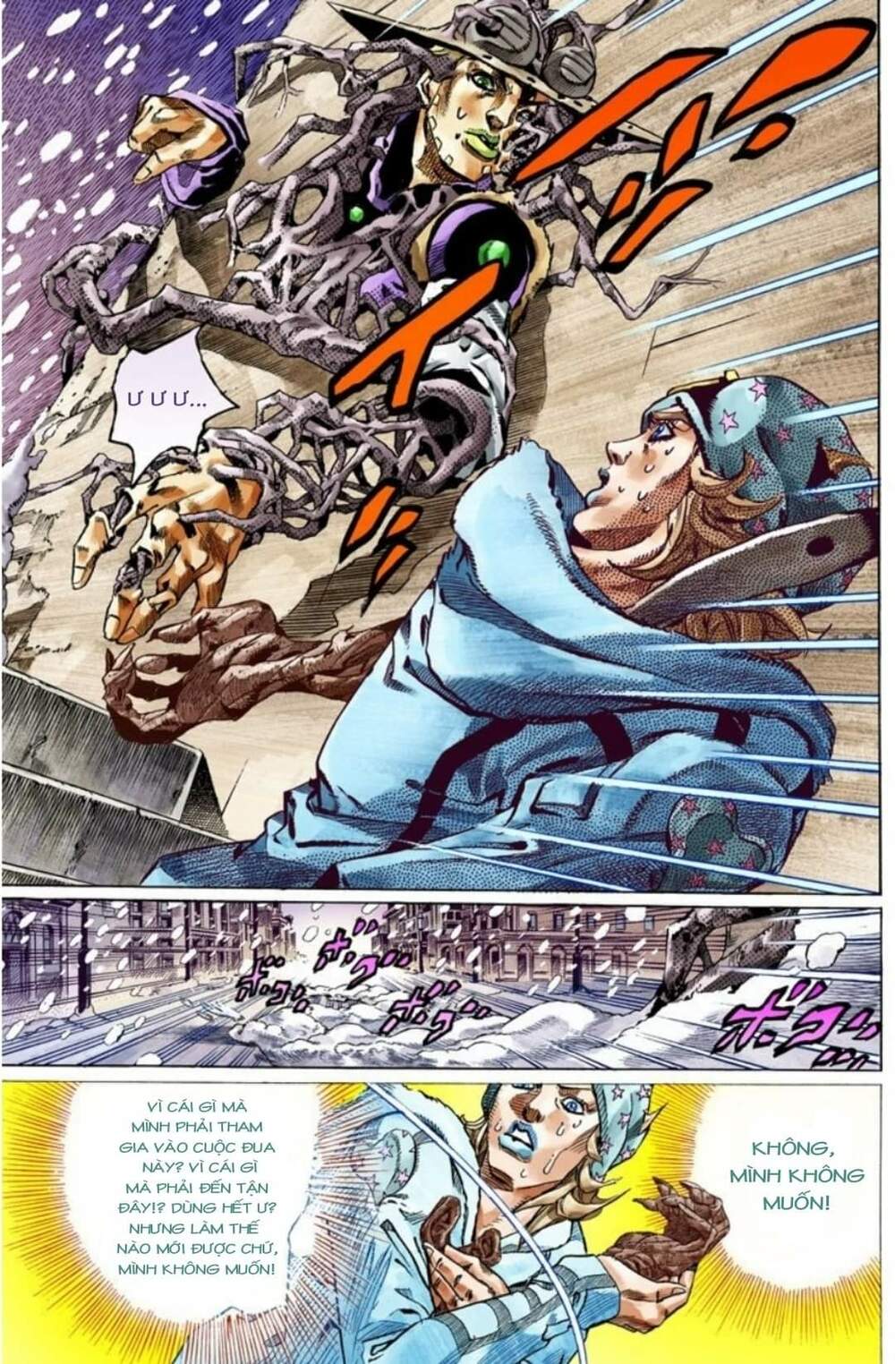 cuộc phiêu lưu bí ẩn phần 7: steel ball run chapter 48 - Next Chapter 49