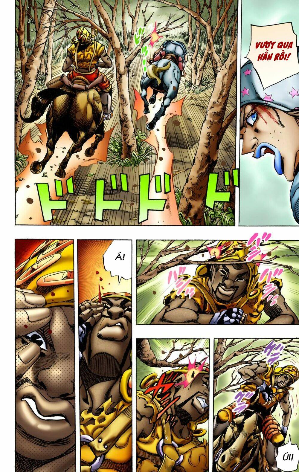 cuộc phiêu lưu bí ẩn phần 7: steel ball run chapter 8: - băng rừng - Next chapter 9: - xuống dốc