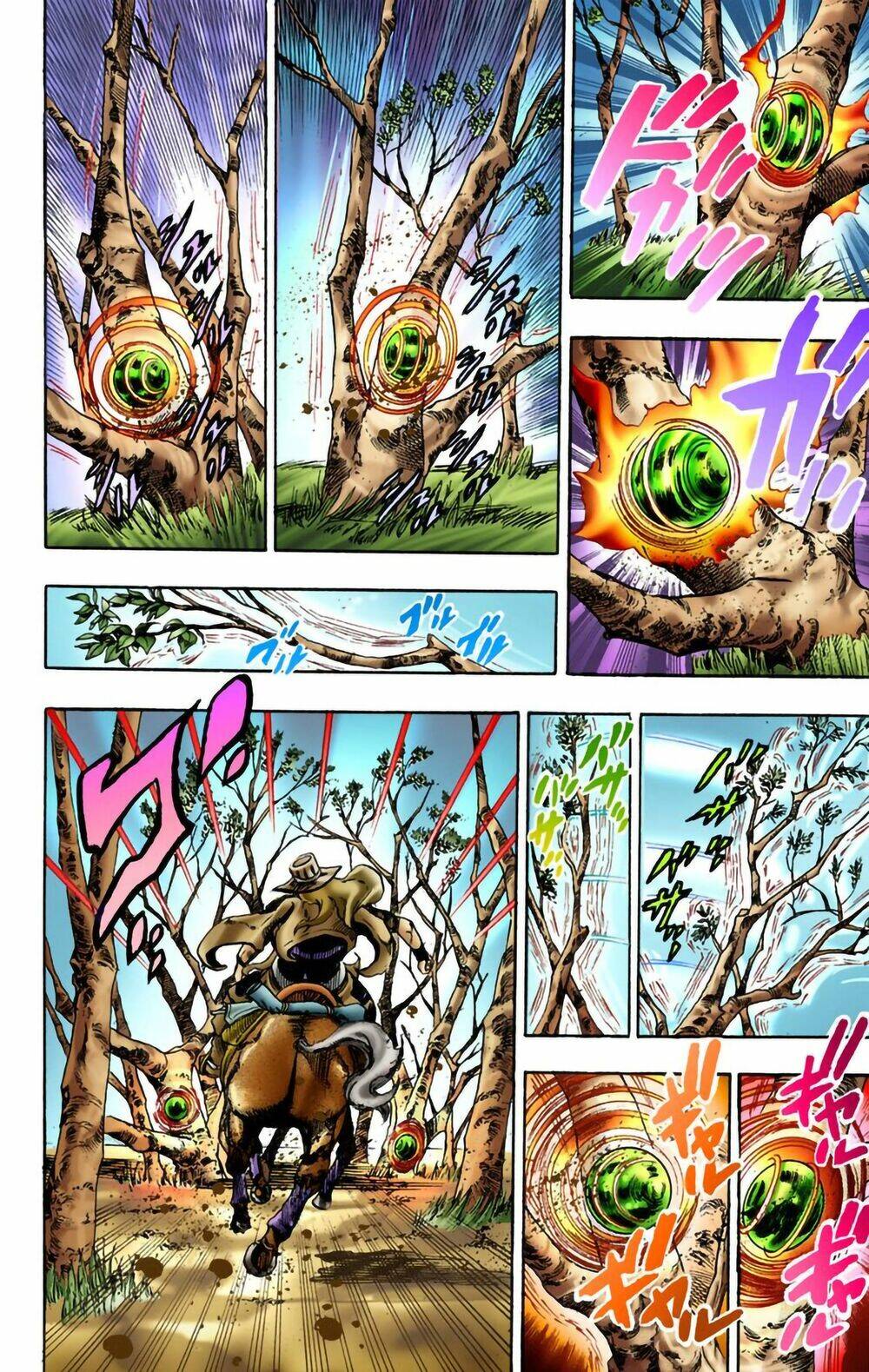 cuộc phiêu lưu bí ẩn phần 7: steel ball run chapter 8: - băng rừng - Next chapter 9: - xuống dốc