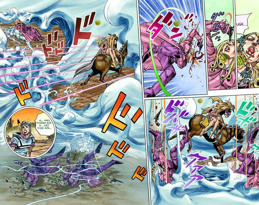 cuộc phiêu lưu bí ẩn phần 7: steel ball run chương 83 - Next chương 84