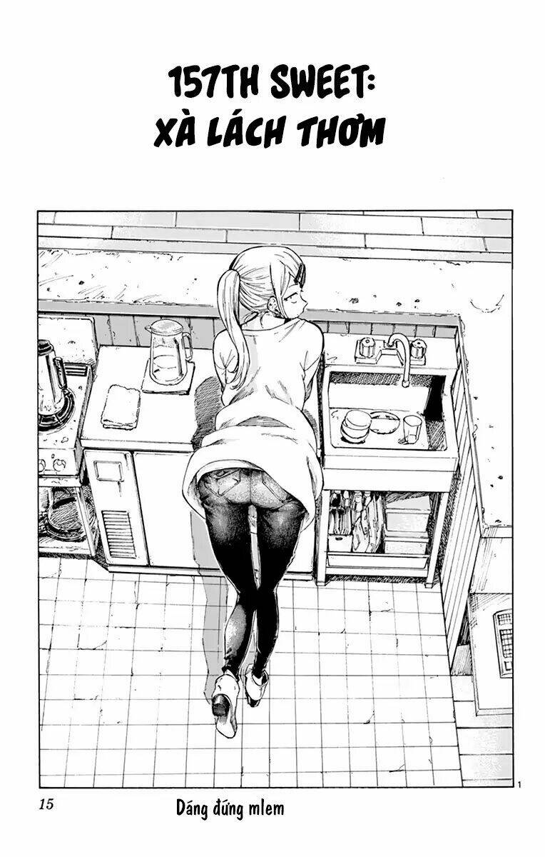 dagashi kashi chapter 157: - xà lách thơm - Next chapter 158: - chai ramune thủy tinh