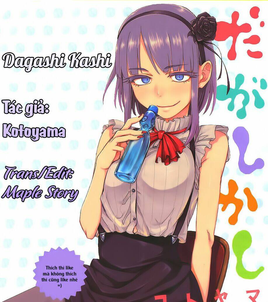 dagashi kashi chapter 169: - chuyện tình yêu - Next chapter 170: - lời hứa