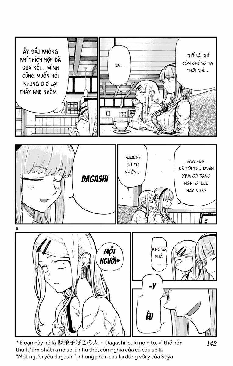 dagashi kashi chapter 169: - chuyện tình yêu - Next chapter 170: - lời hứa