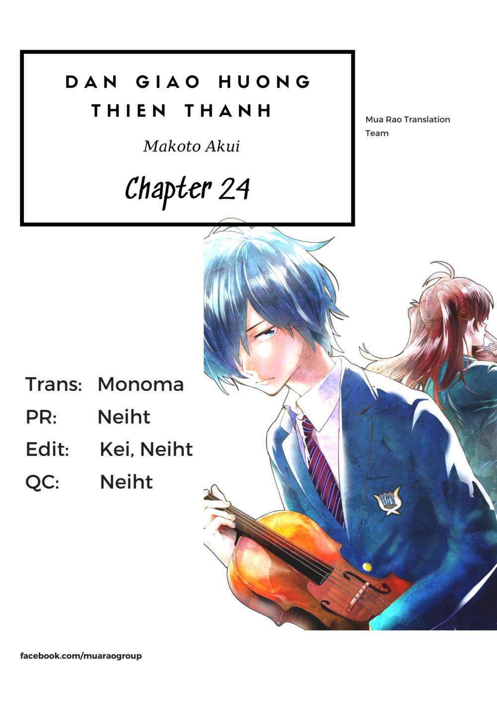 dàn giao hưởng thiên thanh - ao no orchestra chapter 24: - thanh âm đích thực - Next chapter 25: - mất kiên nhẫn