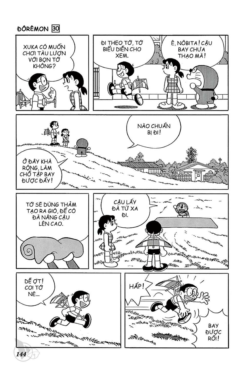 doraemon chapter 545: tàu lượn cho trẻ em - Next chapter 546: bài học cho kẻ lười biếng