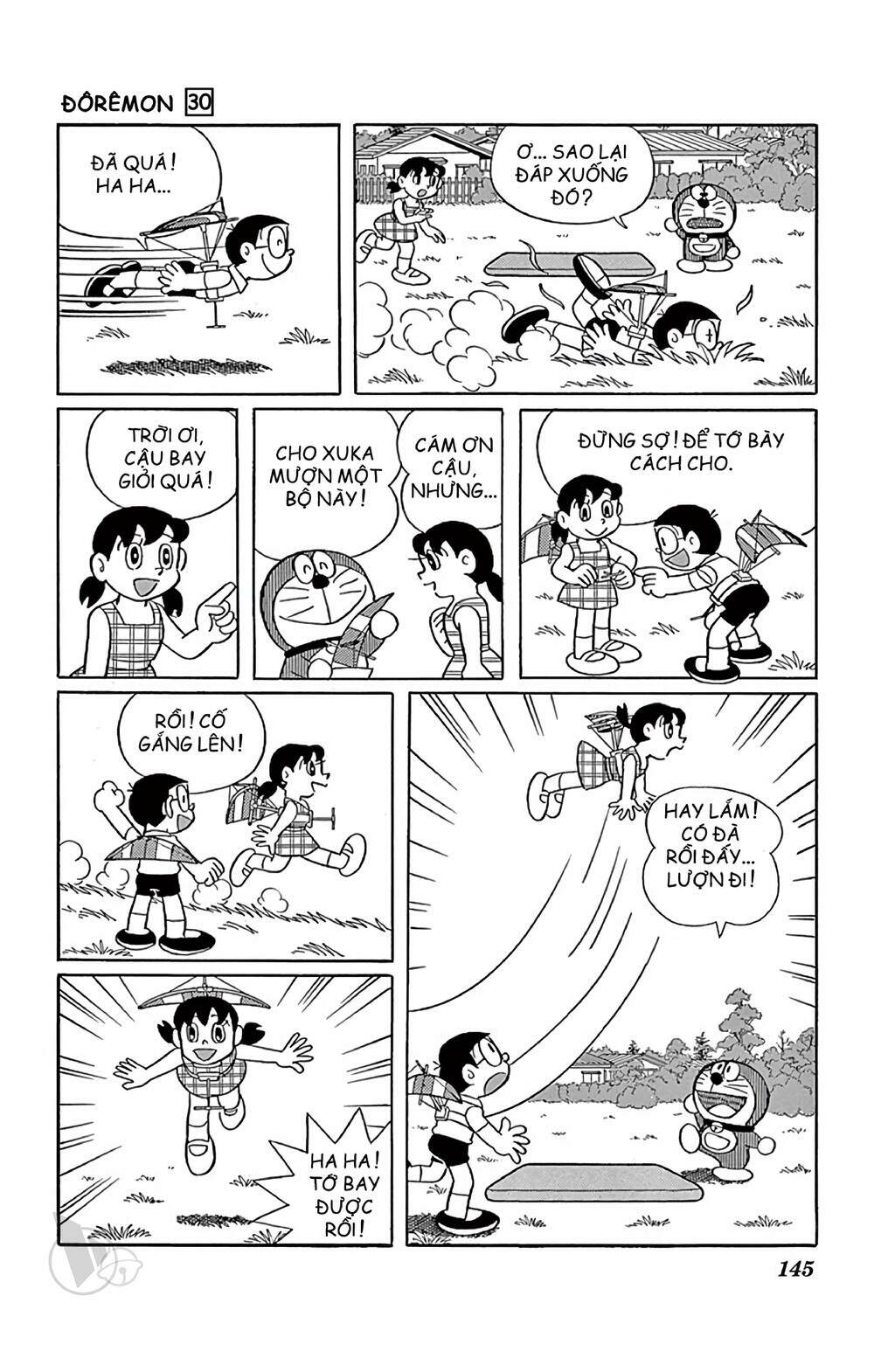 doraemon chapter 545: tàu lượn cho trẻ em - Next chapter 546: bài học cho kẻ lười biếng