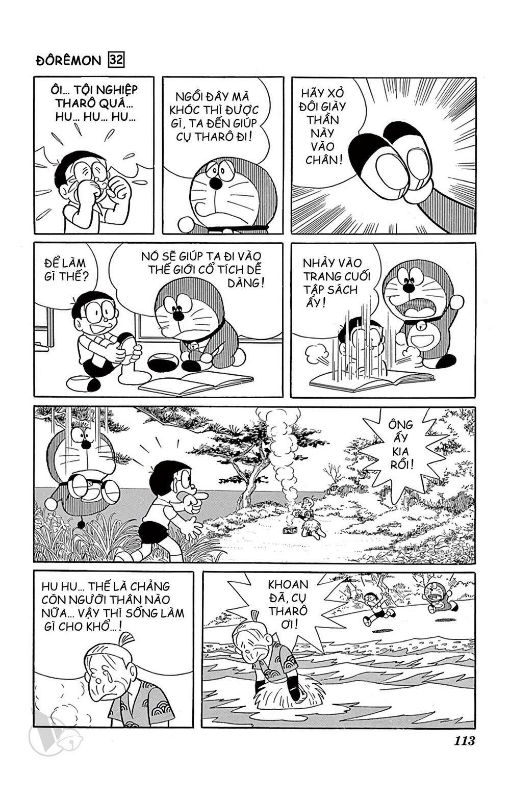 doraemon chapter 576: lạc vào thế giới cổ tích - Next 577