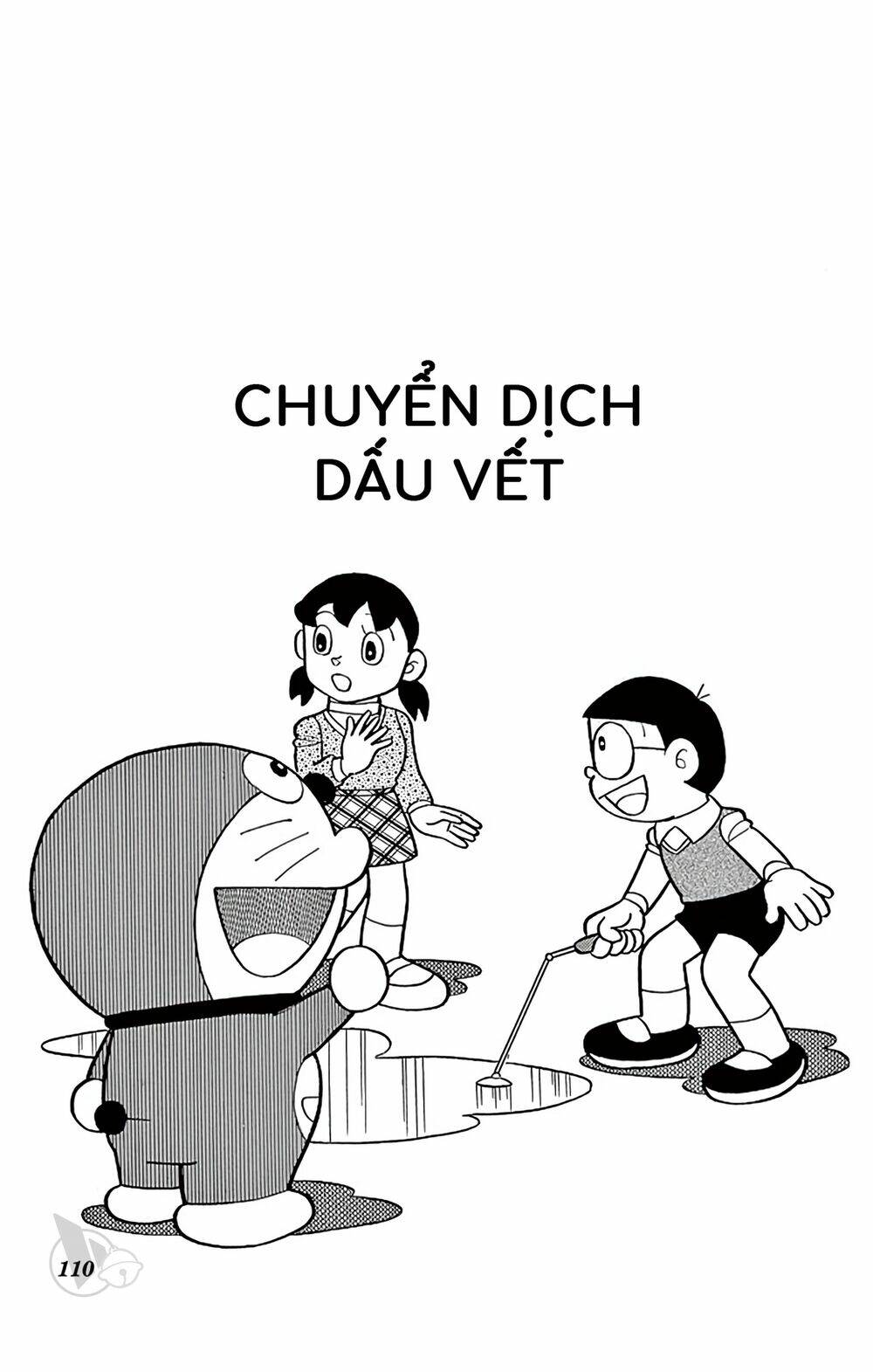 doraemon chapter 706: chuyển dịch dấu vết - Next chapter 707: người đi xuyên tường