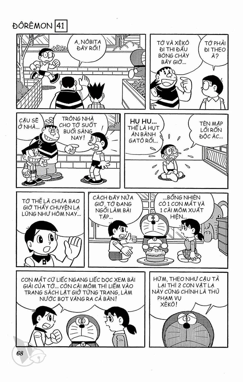 doraemon chapter 739: hai \"tên\" do thám - Next chapter 741: Ở nhà cao tầng thích không?