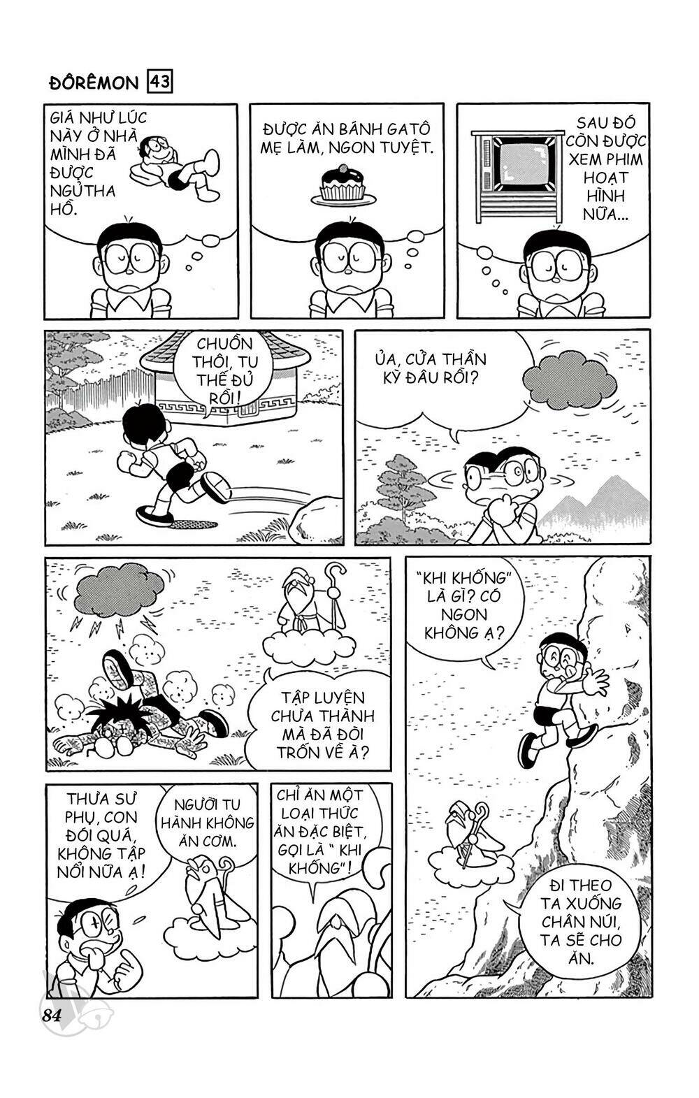 doraemon chapter 777: Đi tu dễ hay khó? - Next chapter 778: máy \"votucopy\"