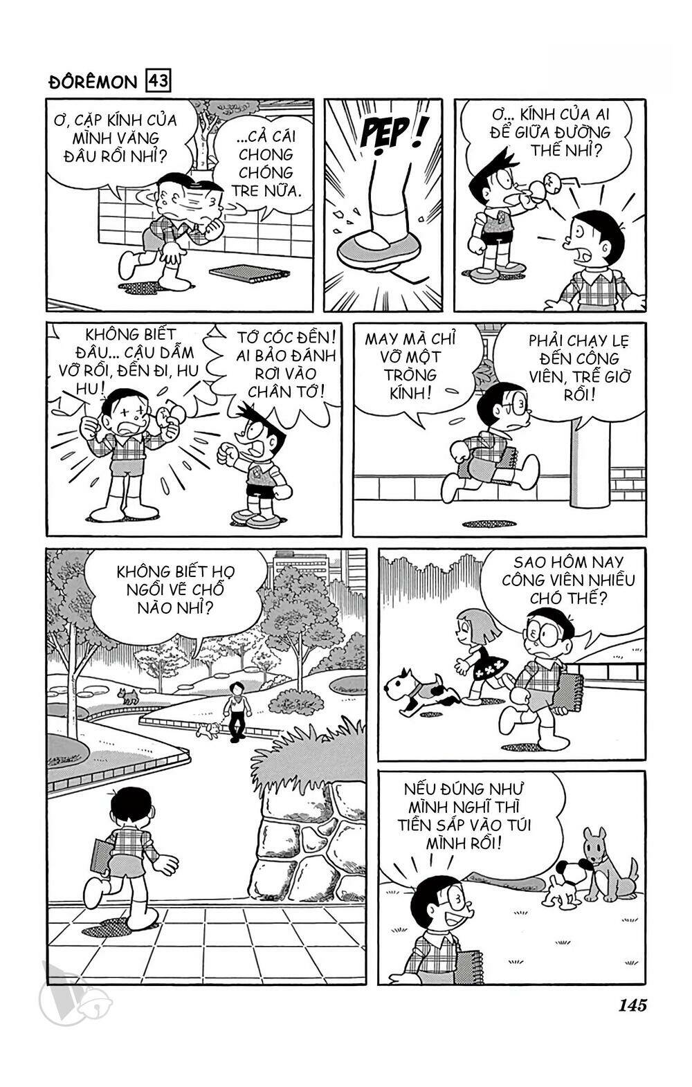 doraemon chapter 783: vận xui của nobita - Next chapter 784: hãy bảo vệ trái Đất