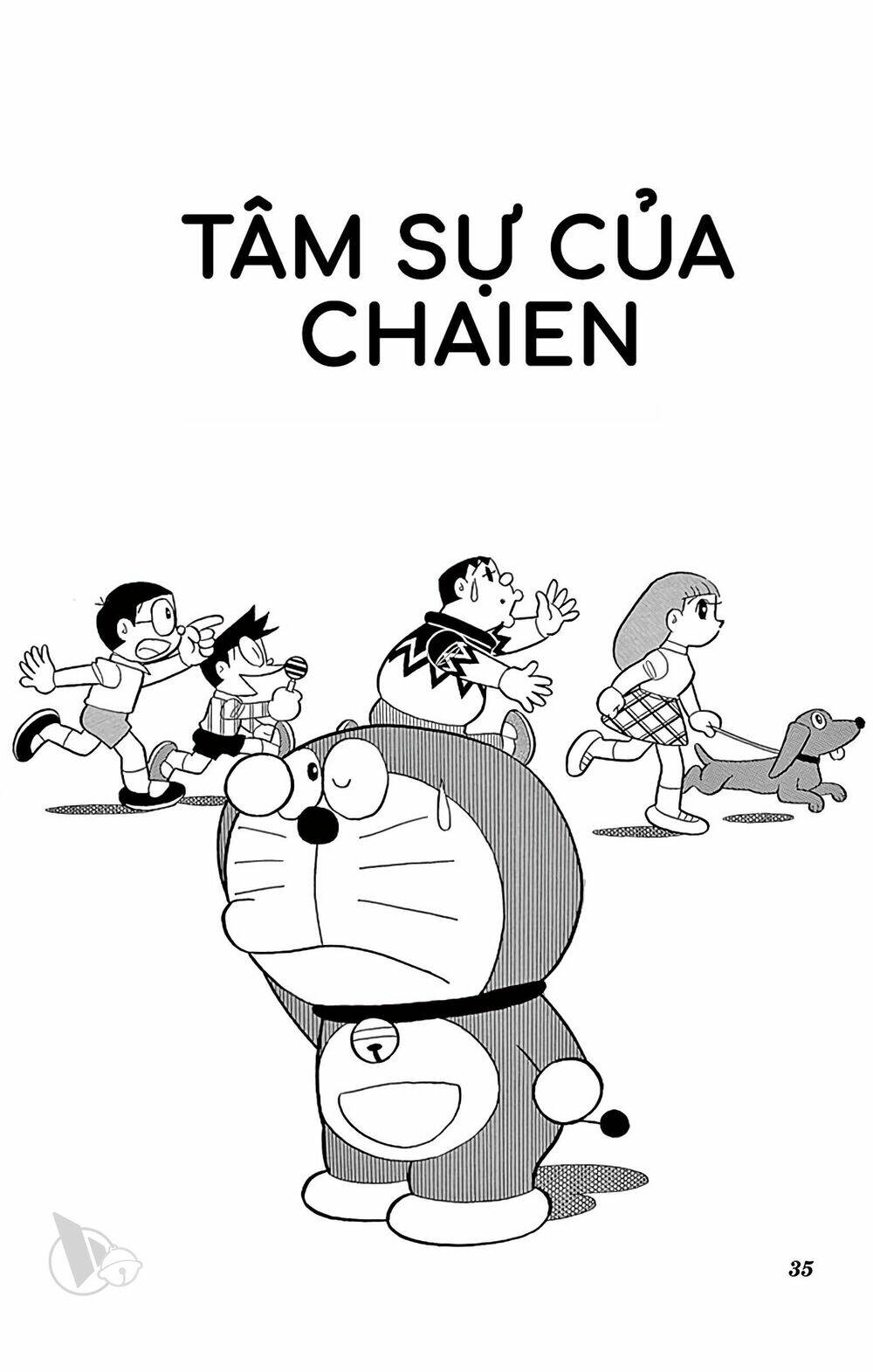 doraemon chapter 792: tâm sự của chaien - Next chapter 794: chiếc mũ thôi miên