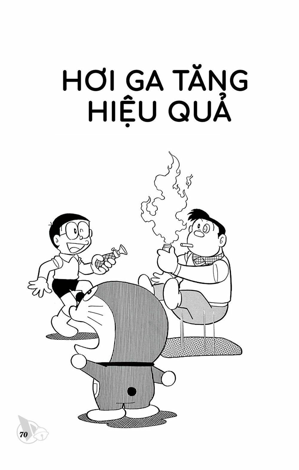 doraemon chapter 796: hơi ga tăng hiệu quả - Next 797