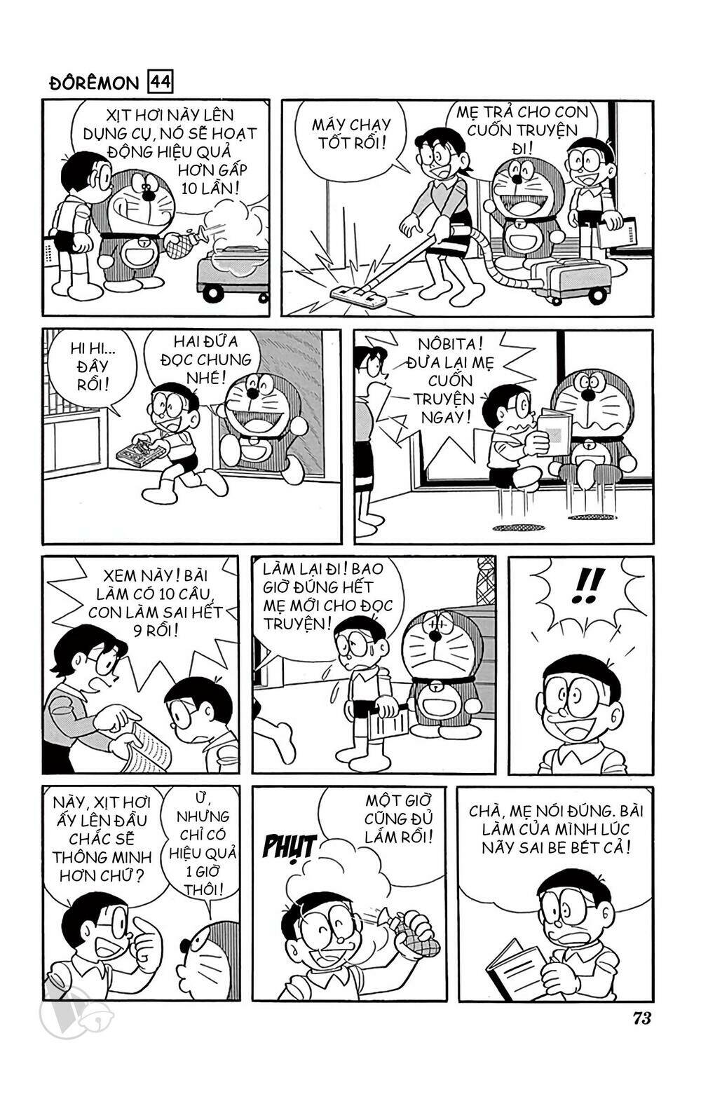 doraemon chapter 796: hơi ga tăng hiệu quả - Next 797