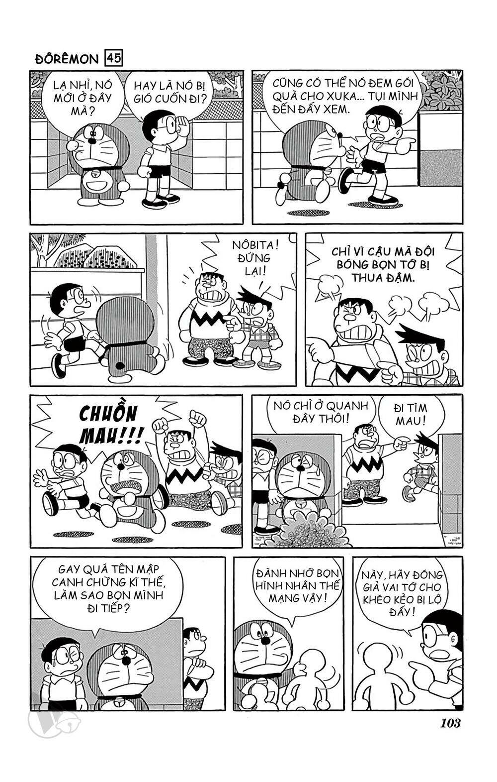 doraemon chapter 818: hình nhân thế mạng - Next chapter 819: mùa hoa anh đào