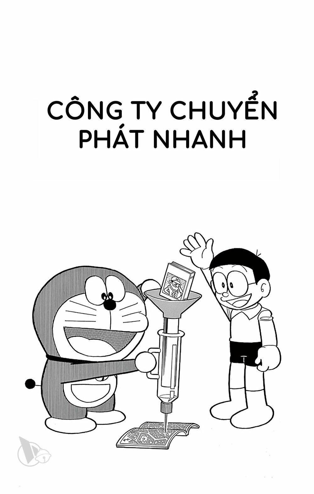 doraemon chapter 821: công ty chuyển phát nhanh - Next chapter 822: chất lỏng kỳ diệu