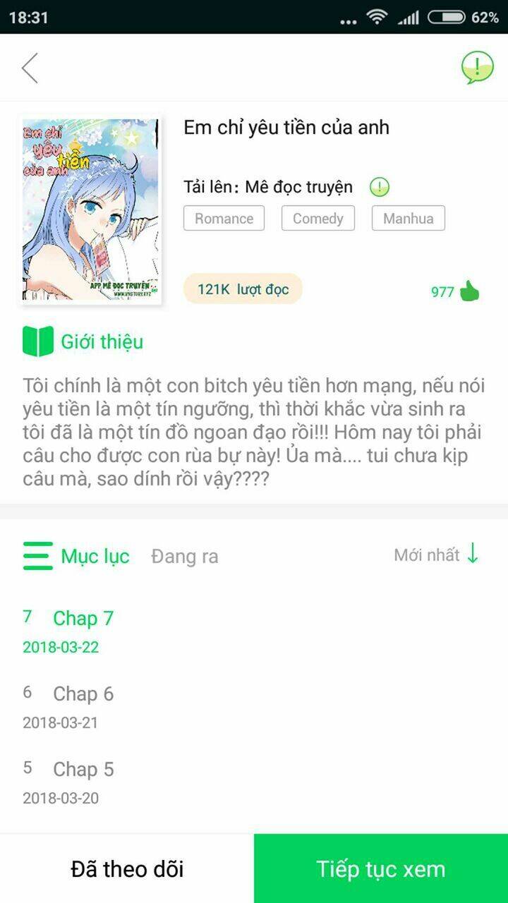 Em Chỉ Yêu Tiền Của Anh Chapter 4 - Next Chapter 5