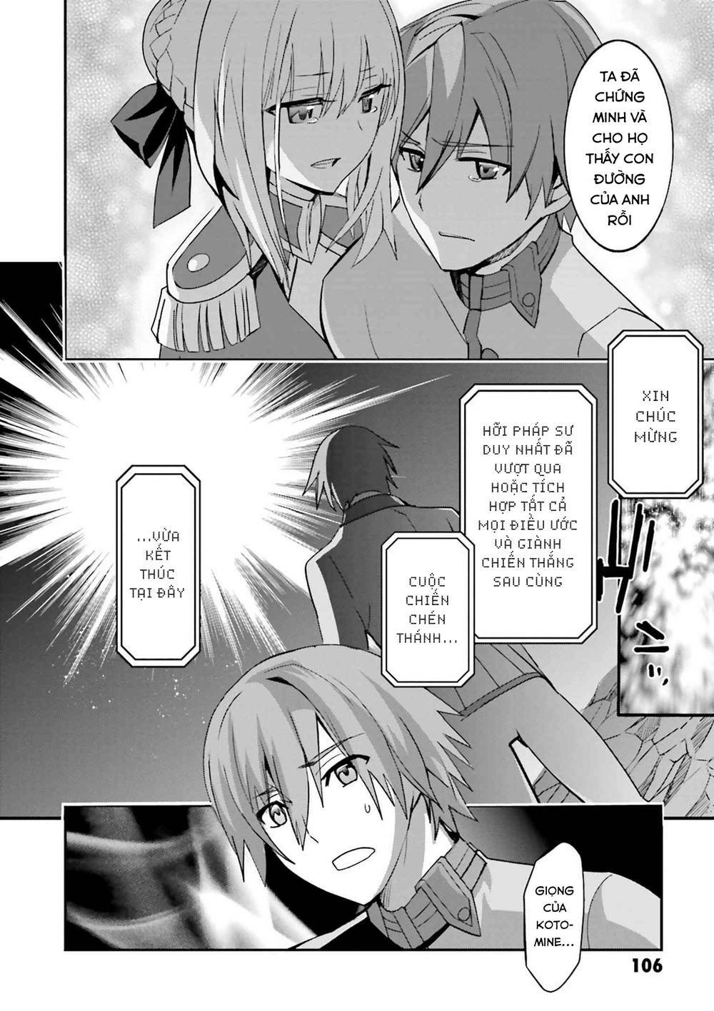 fate/extra chapter 35: tư cách vương giả - Next chapter 36: hồi kết cuộc chiến chén thánh