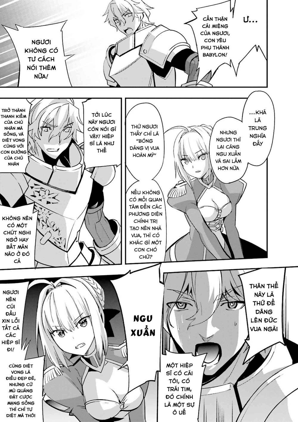 fate/extra chapter 35: tư cách vương giả - Next chapter 36: hồi kết cuộc chiến chén thánh