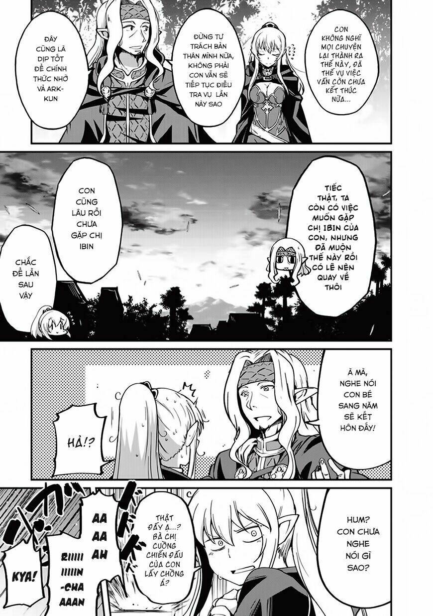 gaikotsu kishi-sama, tadaima isekai e o dekake-chū chapter 10: xứ sở tộc elf ii - Next chapter 11