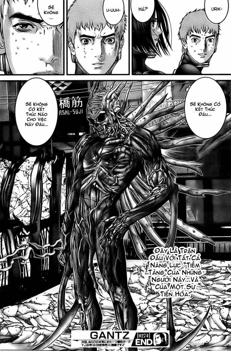 gantz chapter 274: tấn công dồn dập - Next chapter 275: con đường khôn ngoan nhất để ...