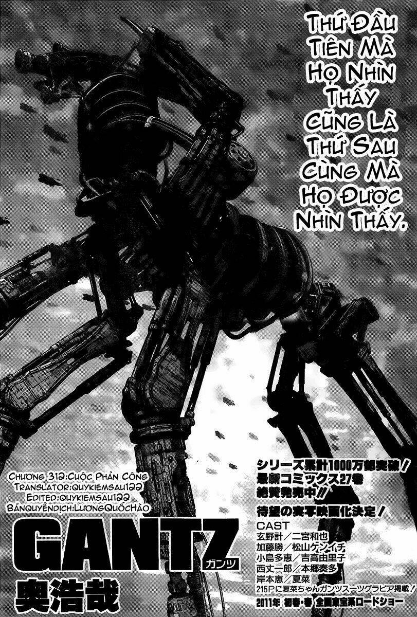 gantz chapter 312: cuộc phản công - Next chapter 313: mất kiểm soát