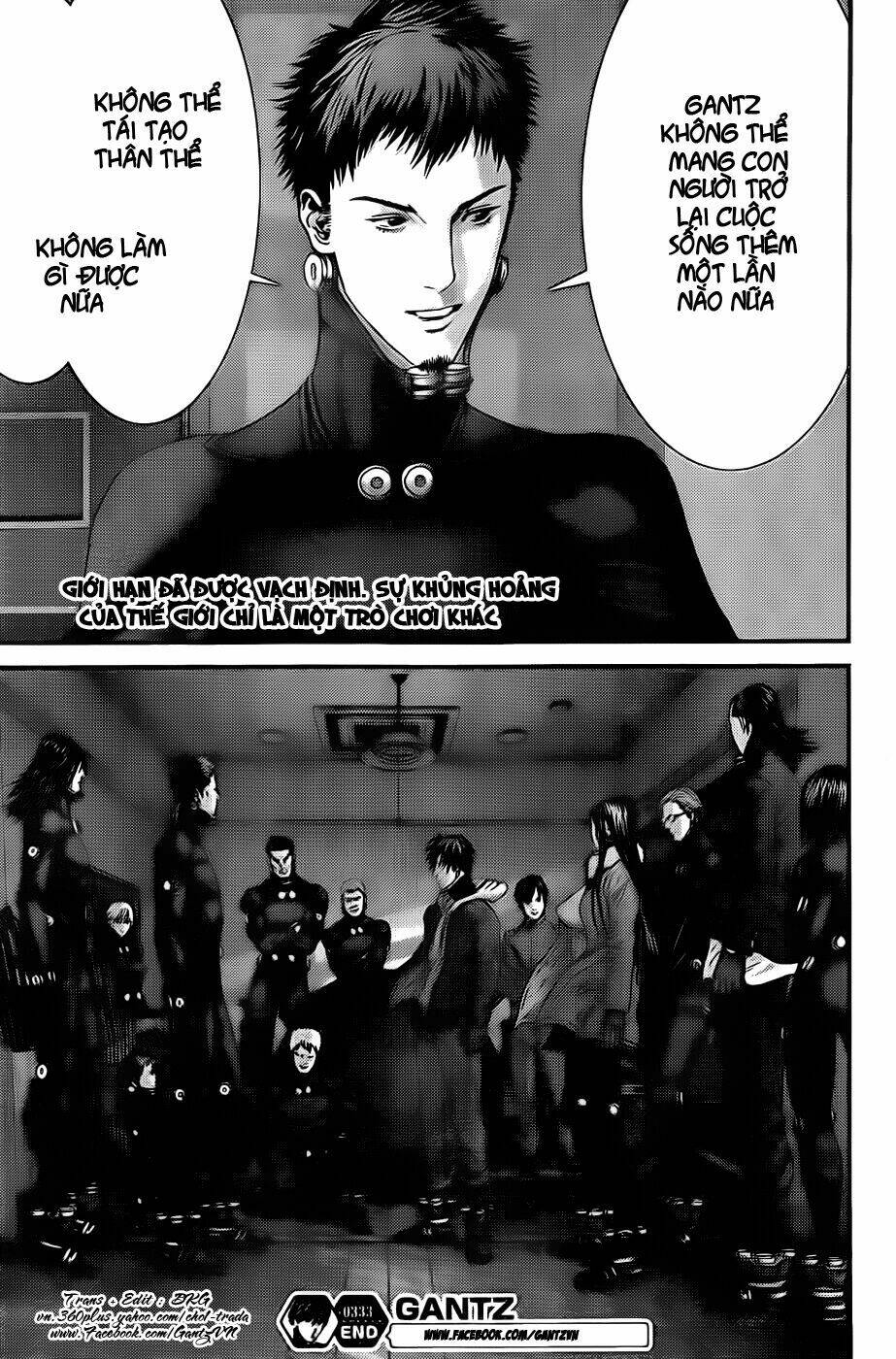 gantz chapter 333 - Next chapter 334