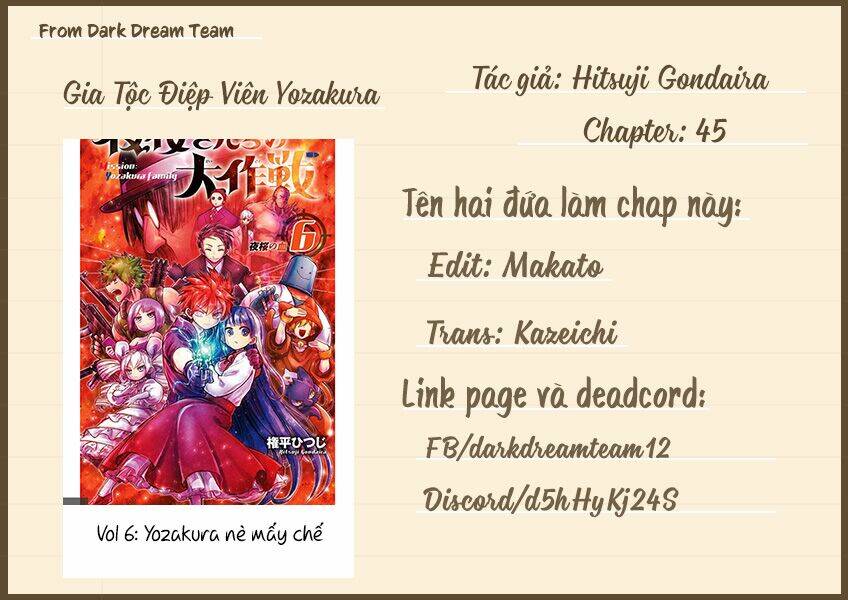 gia tộc điệp viên yozakura chapter 45 - Next Chapter 45