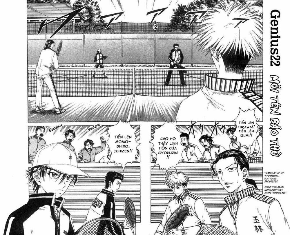 hoàng tử tennis chapter 22 - Next chapter 23